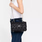 guess flap shoulder bag