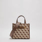 guess mini logo tote