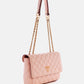 guess quilted shoulder bag