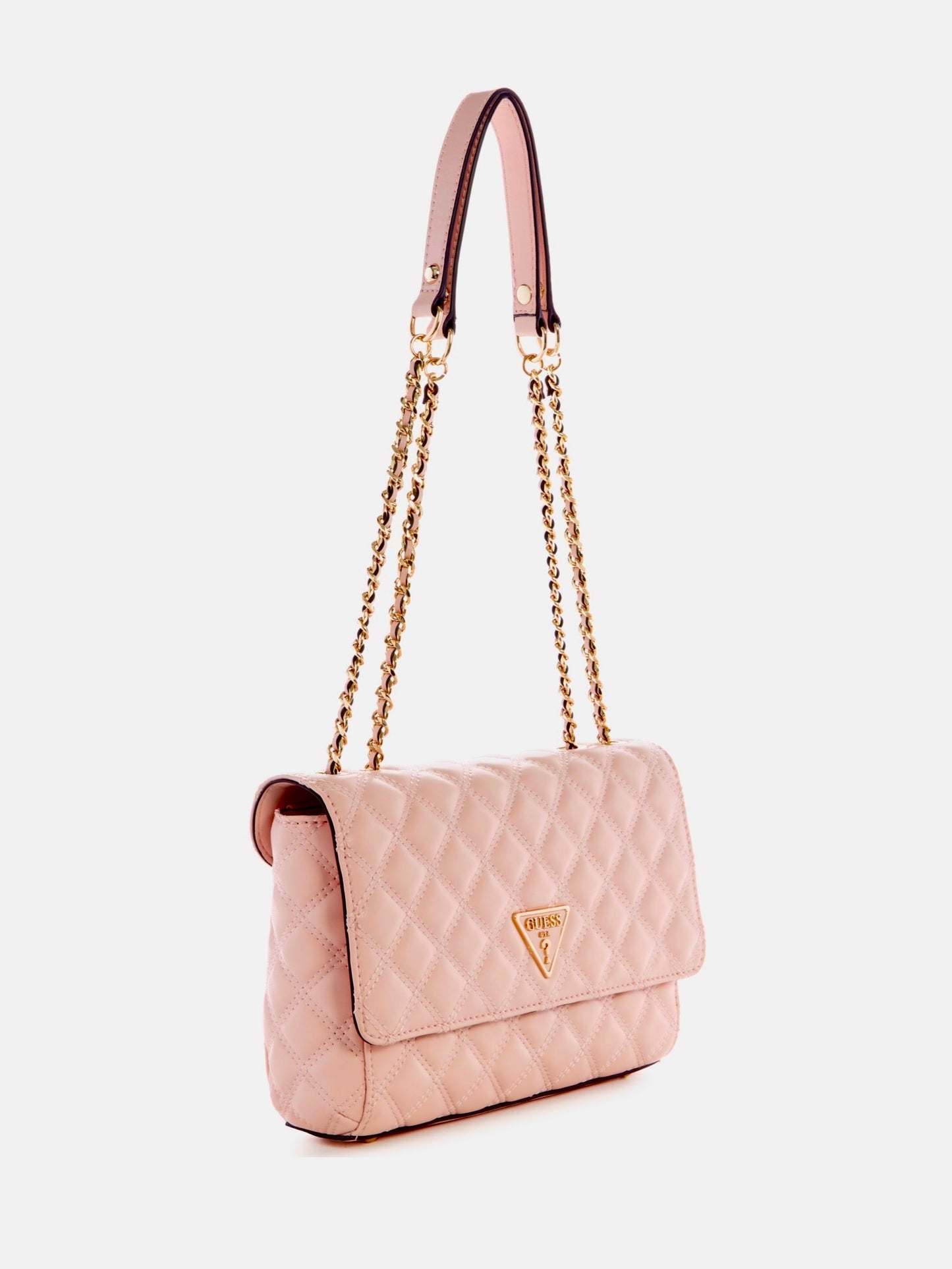 guess quilted shoulder bag