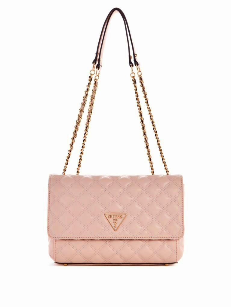 guess quilted shoulder bag