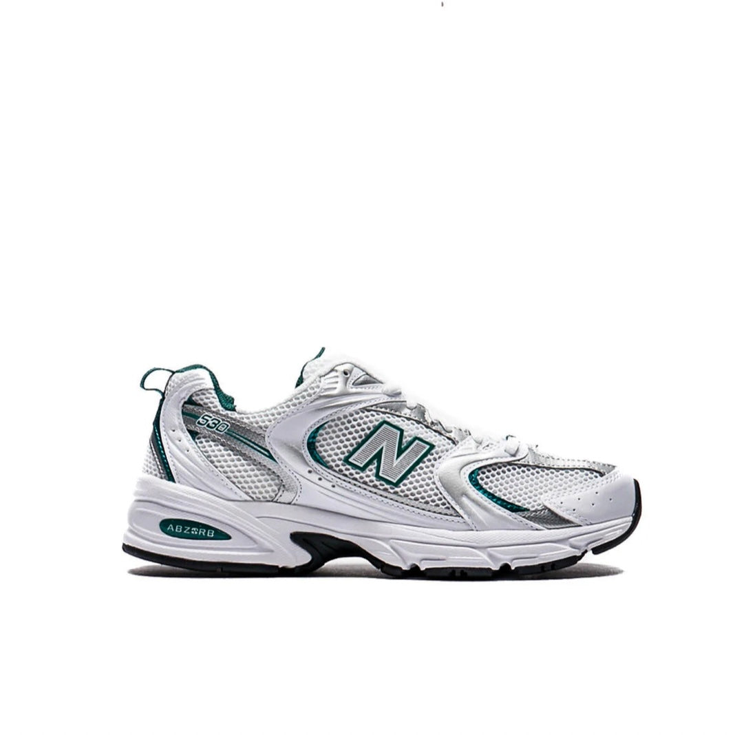 New Balance trainers 530 women's white/ dark green